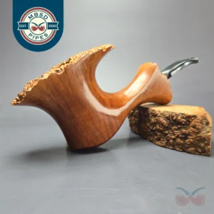 Edward's Magnum Smooth Freehand Estate Briar Pipe, Unsmoked