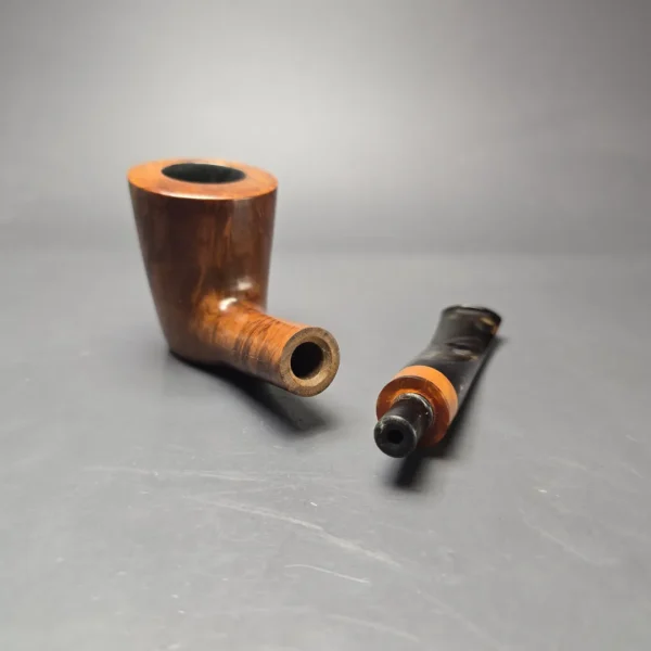Aldo Velani 105 Smooth Dublin Estate Briar Pipe, Italian Estates - Image 13