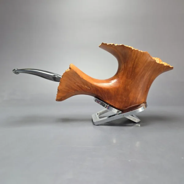 Edward's Magnum Smooth Freehand Estate Briar Pipe, Unsmoked - Image 4