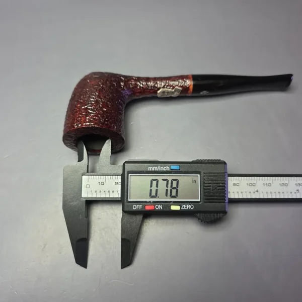 Savinelli 2023 Manzoni Rusticated Dublin w/ Silver Estate Briar Pipe, Unsmoked - Image 10