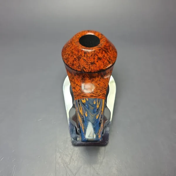Walt Cannoy Cardinal House Langford Smooth Pocket Eskimo Handmade Briar Pipe, New - Image 6