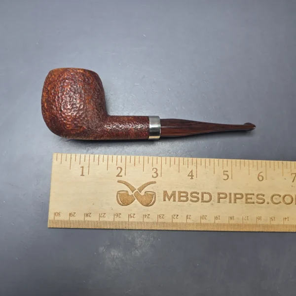 Savinelli Polo 207 Rusticated Apple Estate Briar Pipe, Italian Estates, 6mm - Image 10