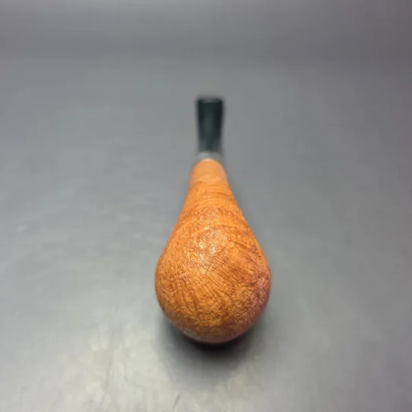 MBSD Briars Timeless Traditions 2 Sandblasted Bent Billiard w/ Silver Handmade Briar Pipe, New - Image 8