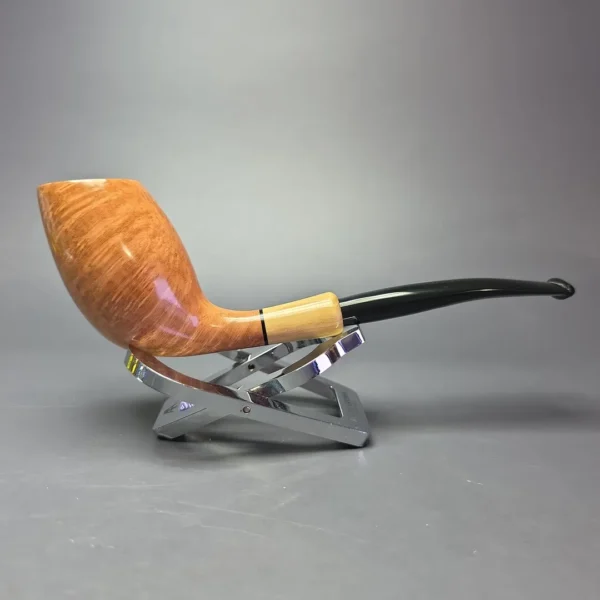 MBSD Briars Modern Masters 3 Smooth Tulip w/ Boxwood, Handmade Briar Pipe, New - Image 3