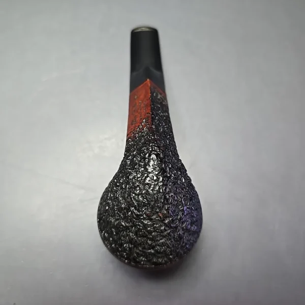 Don Carlos 1 Note Rusticated Bulldog Estate Briar Pipe, Italian Estates - Image 9