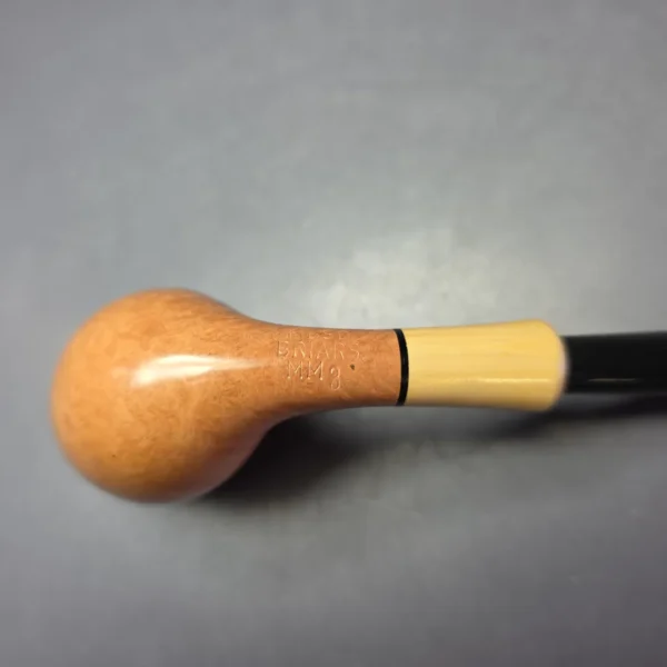MBSD Briars Modern Masters 3 Smooth Tulip w/ Boxwood, Handmade Briar Pipe, New - Image 9