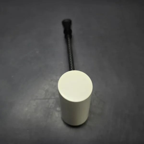 MBSD Meerschaum Deluxe Smooth Poker Block Meerschaum Pipe, New - Image 3