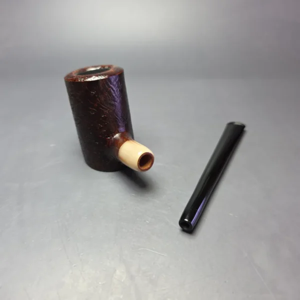 MBSD Briars "Re-Don" Sandblasted Poker w/ Horn, Briar Pipe, New - Image 10