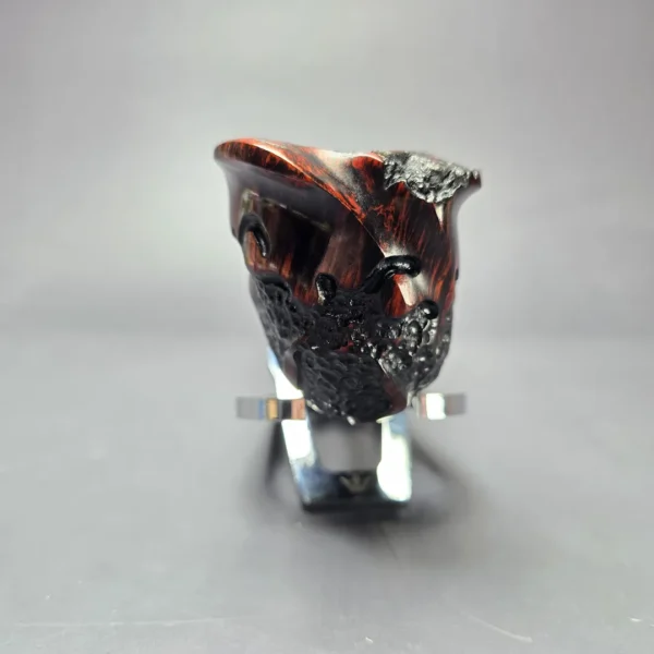 Nording Moss Partially Rusticated Freehand Estate Briar Pipe, Unsmoked - Image 3