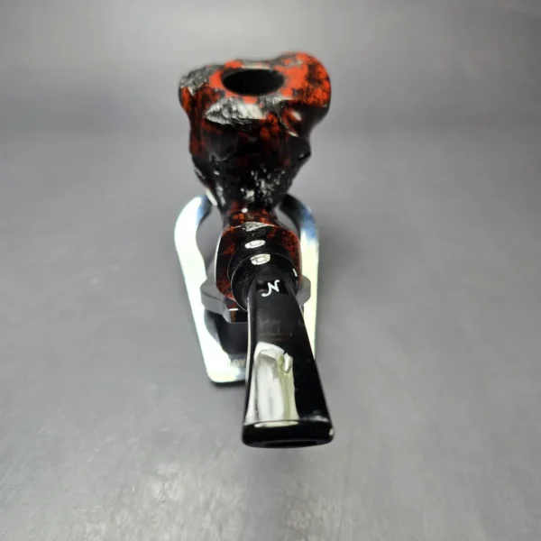 Nording Moss Partially Rusticated Freehand Estate Briar Pipe, Unsmoked - Image 5