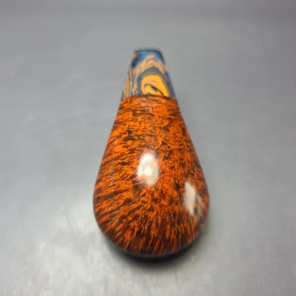 Walt Cannoy Cardinal House Langford Smooth Pocket Eskimo Handmade Briar Pipe, New - Image 8