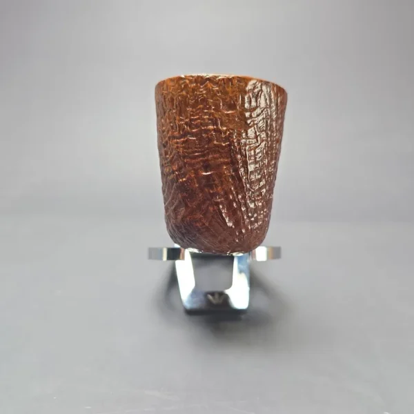 Charatan's Make First Lane Era (1961-65) Free Hand Relief Extra Large Sandblasted Dublin Estate Briar Pipe, English Estates - Image 3