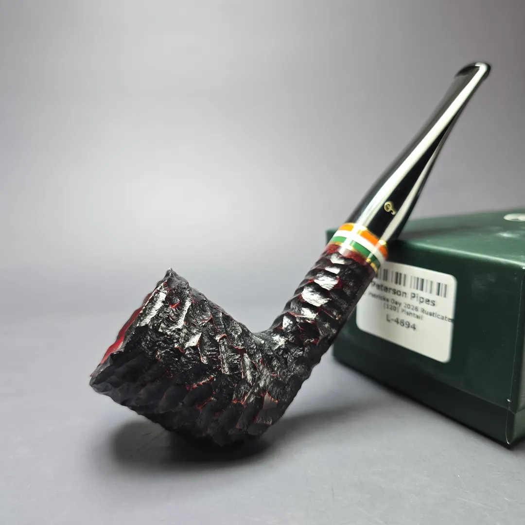 Peterson 2026 St. Patrick's Day 120 Rusticated Dublin Briar Pipe, New - Image 2
