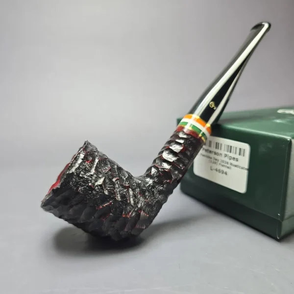 Peterson 2026 St. Patrick's Day 120 Rusticated Dublin Briar Pipe, New - Image 3