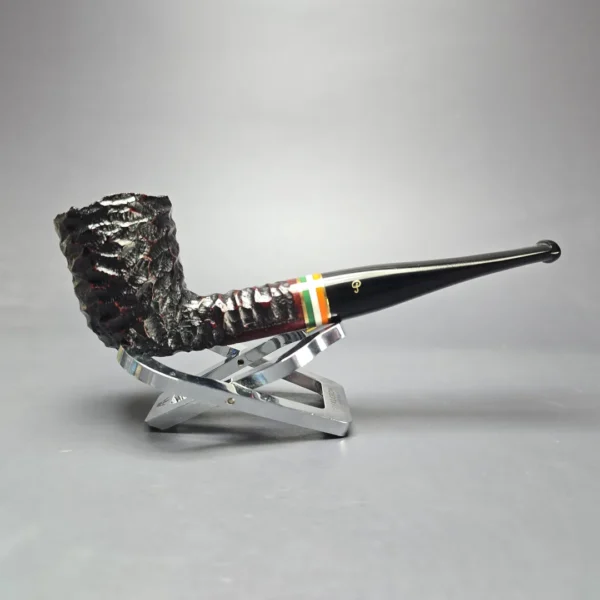 Peterson 2026 St. Patrick's Day 120 Rusticated Dublin Briar Pipe, New - Image 5