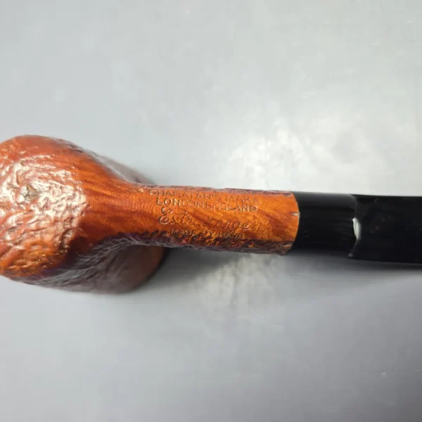 Charatan's Make First Lane Era (1961-65) Free Hand Relief Extra Large Sandblasted Dublin Estate Briar Pipe, English Estates - Image 9
