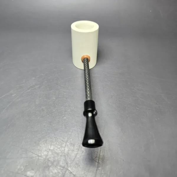 MBSD Meerschaum Deluxe Smooth Poker Block Meerschaum Pipe, New - Image 5