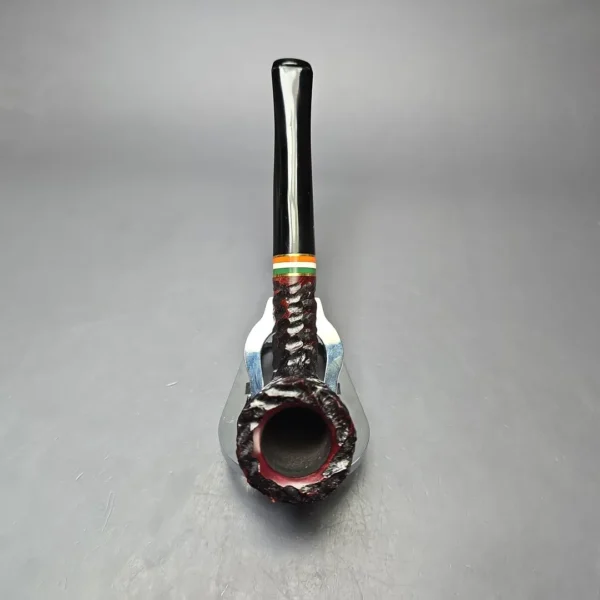 Peterson 2026 St. Patrick's Day 120 Rusticated Dublin Briar Pipe, New - Image 9