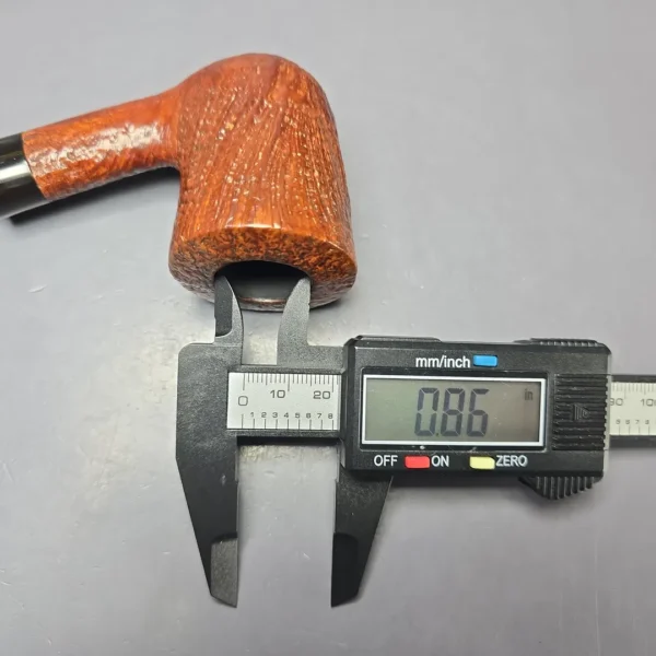 Charatan's Make First Lane Era (1961-65) Free Hand Relief Extra Large Sandblasted Dublin Estate Briar Pipe, English Estates - Image 11