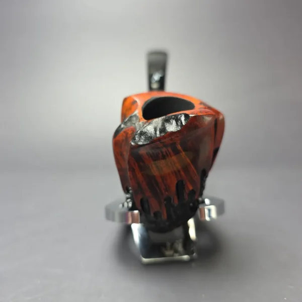 Nording Rustic Partially Rusticated Freehand Estate Briar Pipe, Unsmoked - Image 3