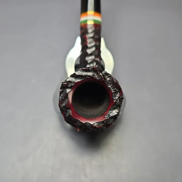 Peterson 2026 St. Patrick's Day 120 Rusticated Dublin Briar Pipe, New - Image 10