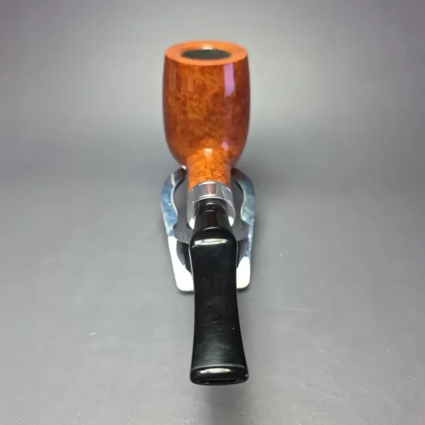 Rattray's Coloss Light Smooth Billiard w/ Chrome Estate Briar Pipe, Unsmoked, 9mm - Image 6