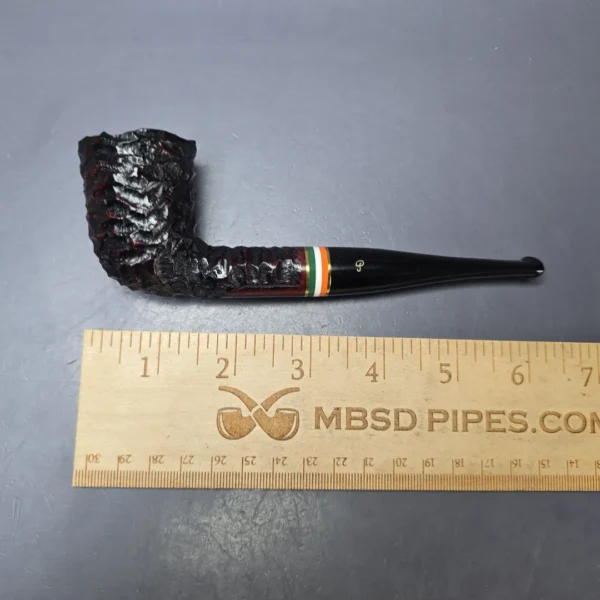 Peterson 2026 St. Patrick's Day 120 Rusticated Dublin Briar Pipe, New - Image 13