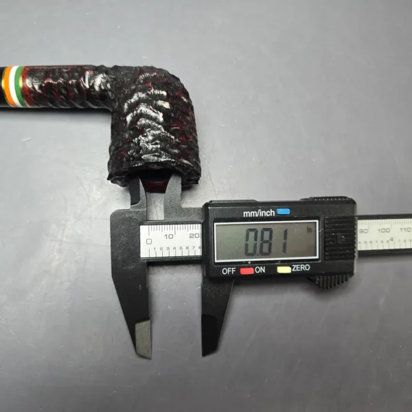 Peterson 2026 St. Patrick's Day 120 Rusticated Dublin Briar Pipe, New - Image 14