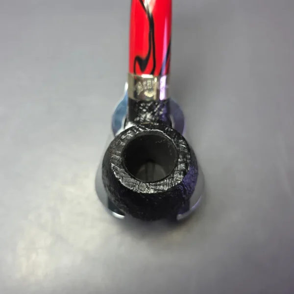 Peterson Dracula 03 Sandblasted Apple Estate Briar Pipe, Italian Estates - Image 5