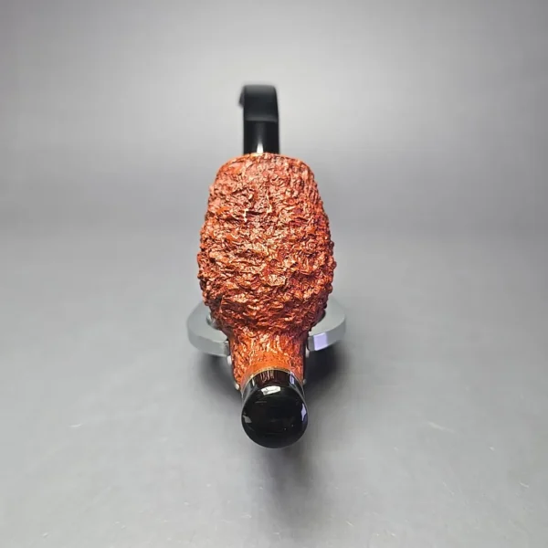 Mauro Armellini Direttore XL Rusticated Cavalier Estate Briar Pipe, Italian Estates - Image 3