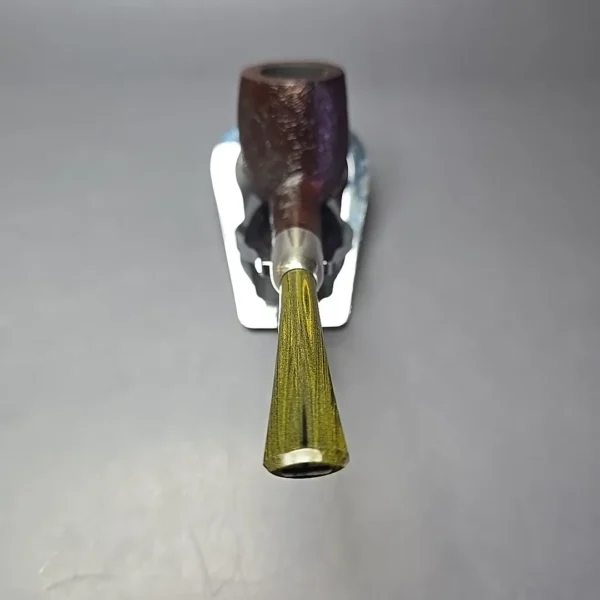 MBSD Briars Timeless Traditions 1 Sandblasted Billiard w/ Silver Handmade Briar Pipe, New - Image 8