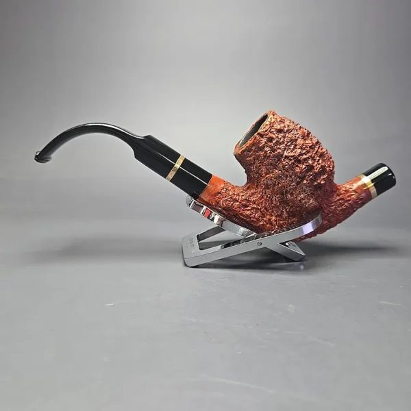 Mauro Armellini Direttore XL Rusticated Cavalier Estate Briar Pipe, Italian Estates - Image 4