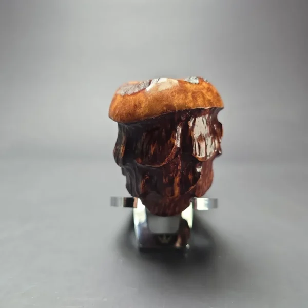 Nording Spruce Cone Partially Rusticated Freehand Estate Briar Pipe, Unsmoked - Image 3