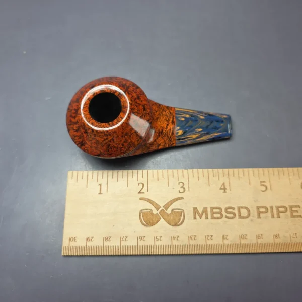 Walt Cannoy Cardinal House Langford Smooth Pocket Eskimo Handmade Briar Pipe, New - Image 10