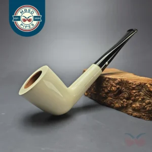 Kaywoodie White Briar 13 Smooth Large Dublin Estate Briar Pipe, Unsmoked