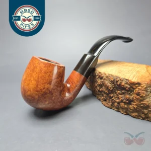 Savinelli Toscana 614 Smooth Oom Paul Estate Briar Pipe, Italian Estates, 6mm