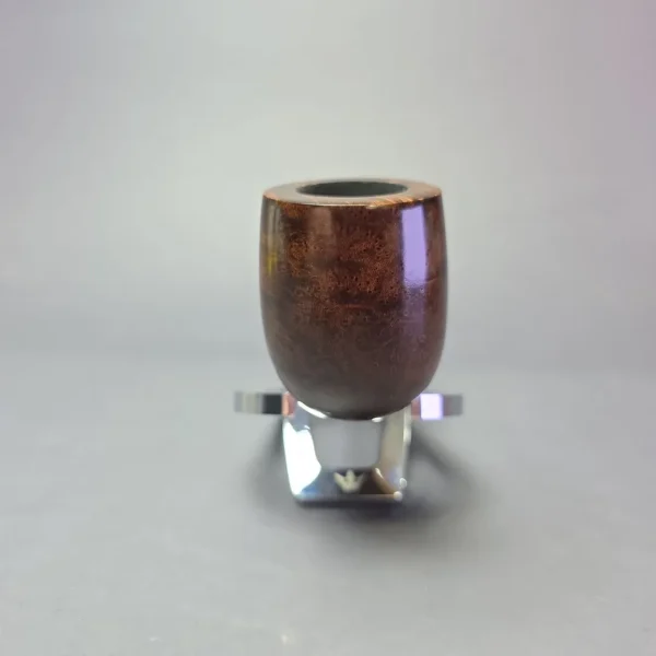 MBSD Briars Timeless Traditions 1 Smooth Billiard w/ Silver Handmade Briar Pipe, New - Image 4