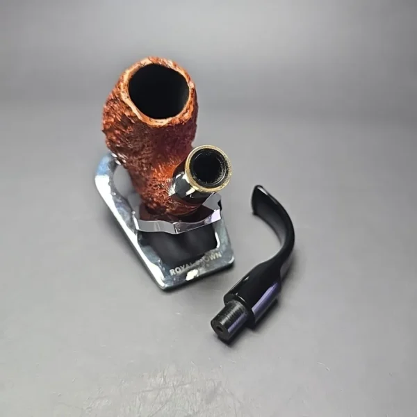 Mauro Armellini Direttore XL Rusticated Cavalier Estate Briar Pipe, Italian Estates - Image 11