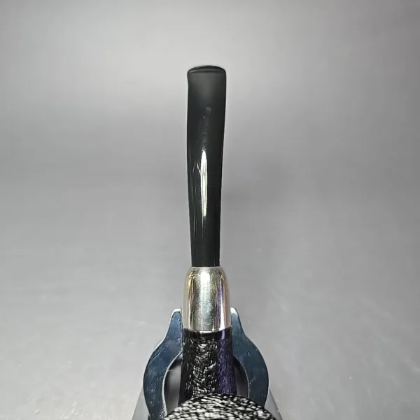 MBSD Briars Timeless Traditions 2 Sandblasted Bent Billiard with Silver (New) - Image 4