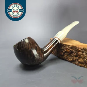 Luciano 2012 Hand Finished 297 D Smooth Egg Estate Briar Pipe, Unsmoked