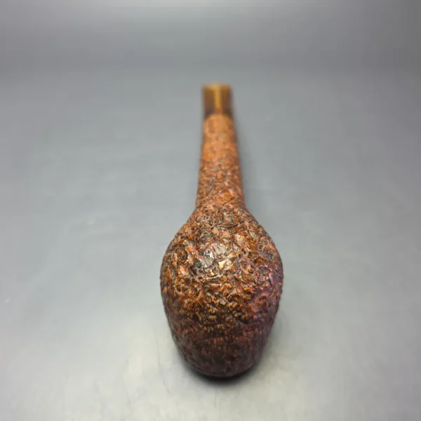 Mark Tinsky Partially Rusticated Lumberman Estate Briar Pipe, American Estates - Image 8