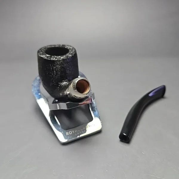 MBSD Briars Timeless Traditions 2 Sandblasted Bent Billiard with Silver (New) - Image 6