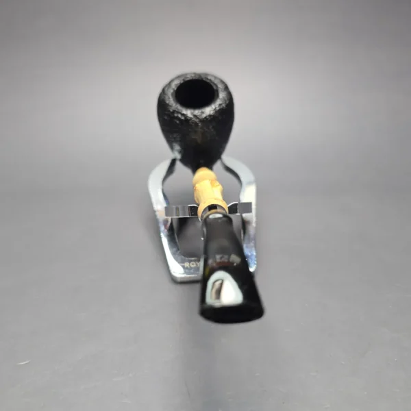 MBSD Briars Modern Masters 1 Sandblasted Peewit w/ Bamboo Handmade Briar Pipe, New - Image 5