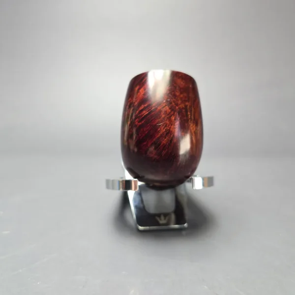 Dunhill 2009 Bruyere 5102 Smooth Bent Billiard w/ Horn Estate Briar Pipe, Unsmoked - Image 3