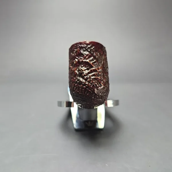 Peterson 2026 St Patrick's Day 338 Sandblasted Bent Billiard Briar Pipe, New - Image 4