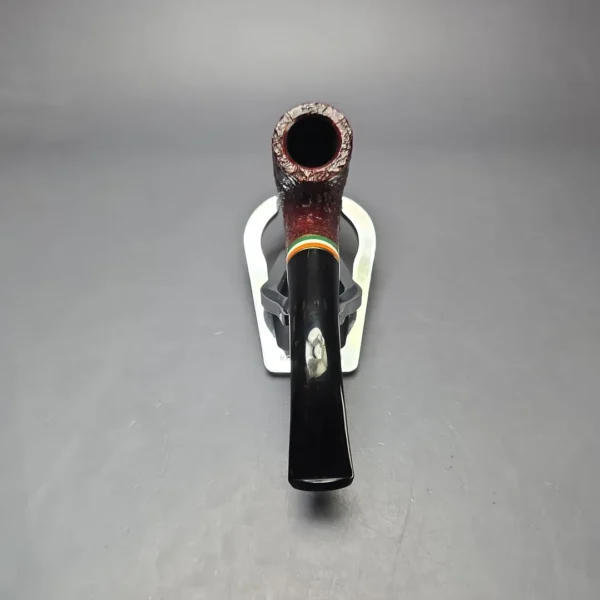 Peterson 2026 St Patrick's Day 338 Sandblasted Bent Billiard Briar Pipe, New - Image 6
