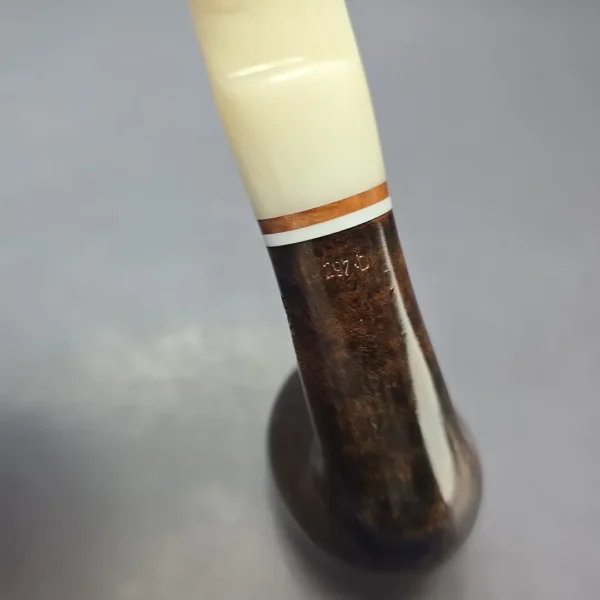 Luciano 2012 Hand Finished 297 D Smooth Egg Estate Briar Pipe, Unsmoked - Image 9