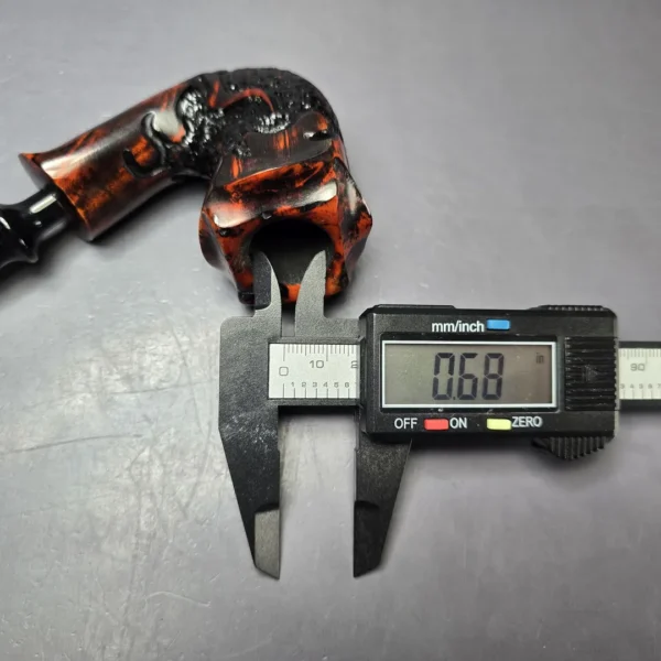 Nording Moss Partially Rusticated Freehand Estate Briar Pipe, Unsmoked - Image 10