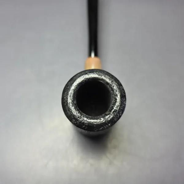 MBSD Briars "Re-Don" Sandblasted Poker w/ Horn, Briar Pipe, New - Image 5