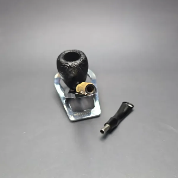 MBSD Briars Modern Masters 1 Sandblasted Peewit w/ Bamboo Handmade Briar Pipe, New - Image 14
